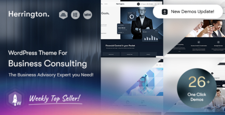Herrington - Business Consulting WordPress Theme