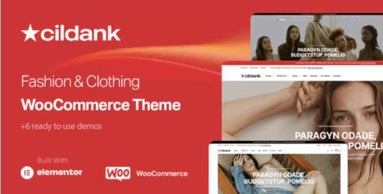 Cildank - Fashion & Clothing Store WooCommerce Theme