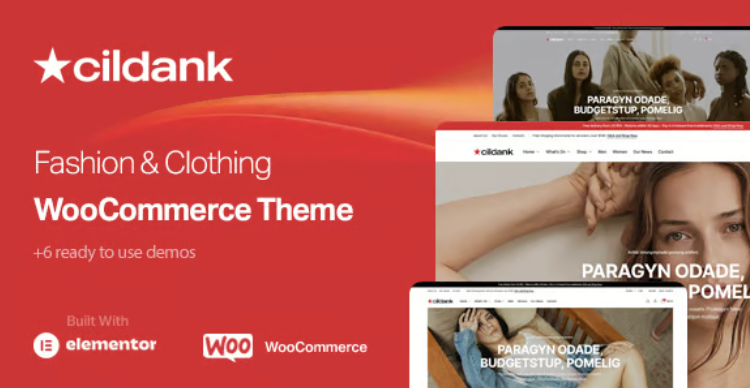 Cildank - Fashion & Clothing Store WooCommerce Theme