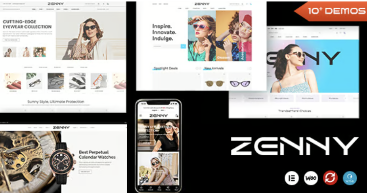 Zenny - Jewelry, Watches & Glasses Elementor WooCommerce WordPress Theme