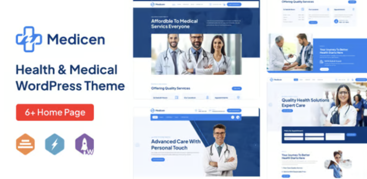Medicen - Health & Medical WordPress Theme