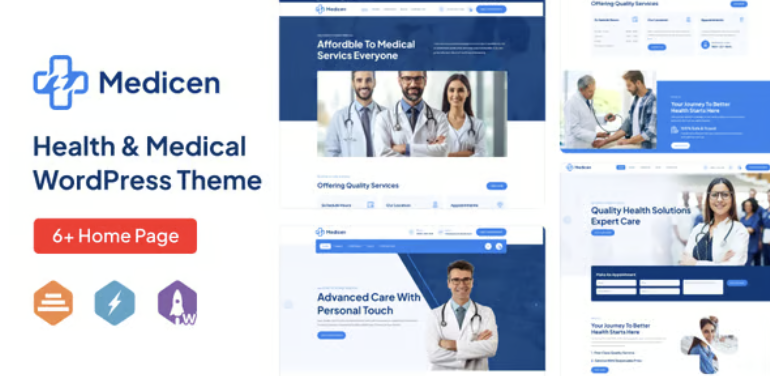 Medicen - Health & Medical WordPress Theme