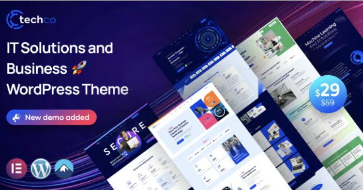 Techco - IT Solutions & Business WordPress Theme