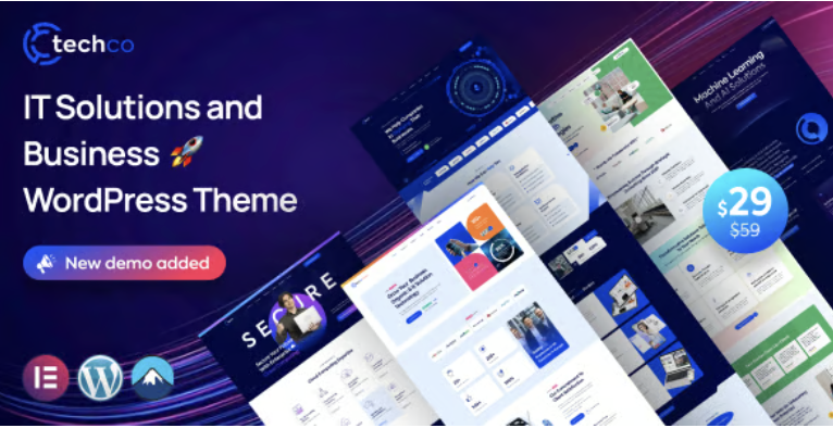 Techco - IT Solutions & Business WordPress Theme
