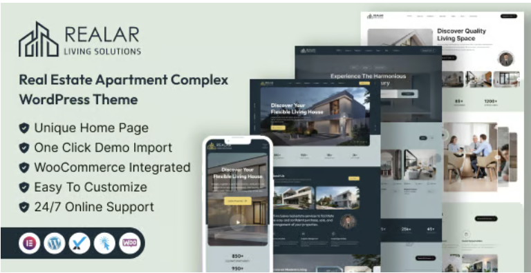 Realar - Real Estate WordPress Theme