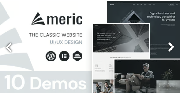 Americ - Corporate Business WordPress Theme 2 Americ - Corporate Business WordPress Theme