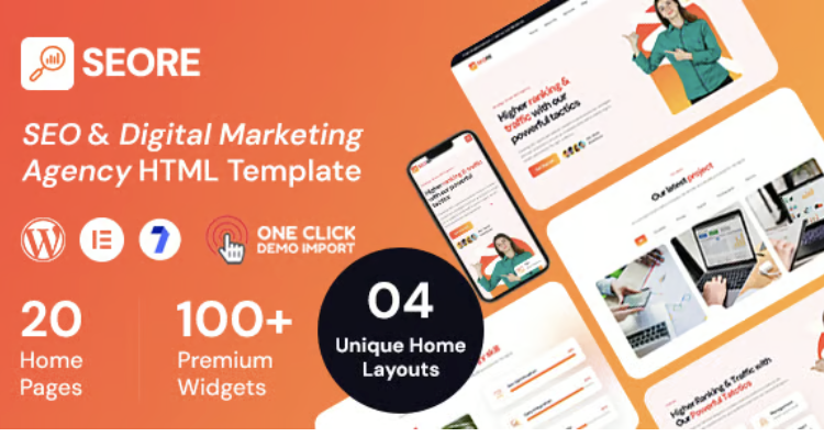 Seore – SEO Agency WordPress Theme