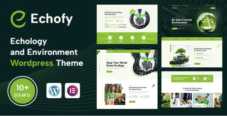 Echofy - Environment, Ecology & Solar Renewable Energy WordPress Theme