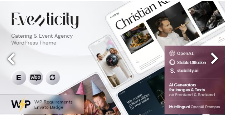 Eventicity - Catering & Meeting Conference WordPress Theme 2 Eventicity - Catering & Meeting Conference WordPress Theme