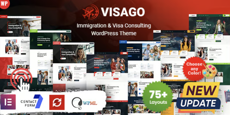 Visa Go - Immigration and Visa Consulting WordPress Theme 2 Visa Go - Immigration and Visa Consulting WordPress Theme