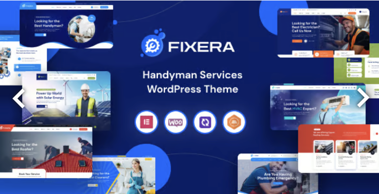 Fixera - Handyman Services WordPress Theme