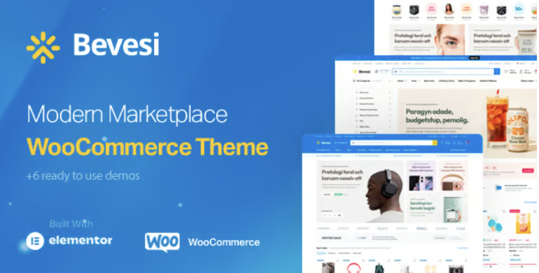 Bevesi - Multi-Vendor and Marketplace WooCommerce Theme
