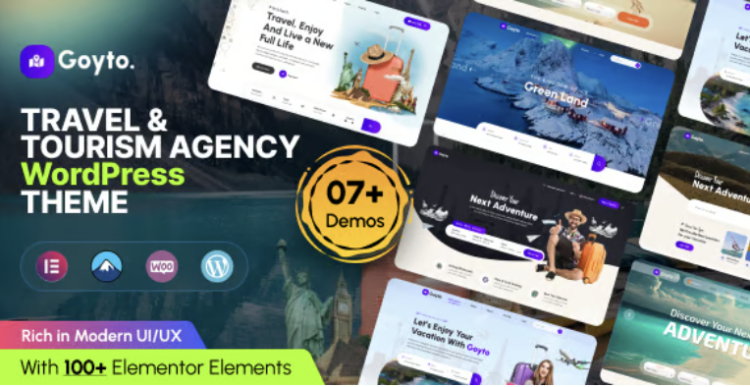 Goyto - Travel WordPress Theme