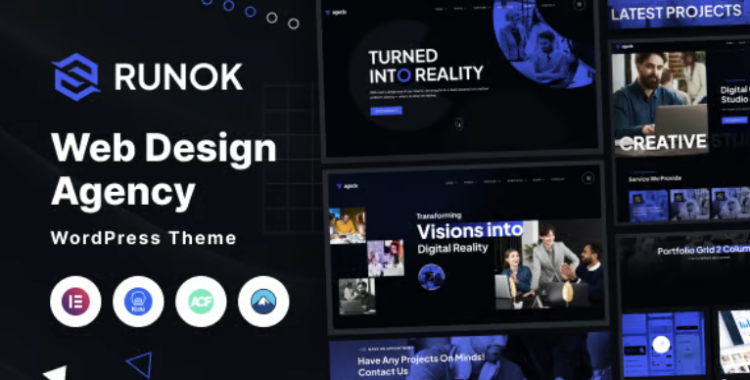 Runok - Web Agency WordPress Theme