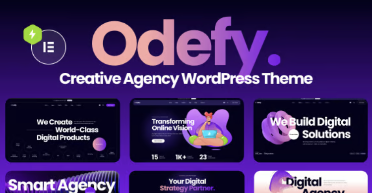 Odefy - Creative Multipurpose WordPress Theme