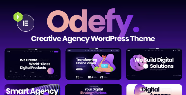 Odefy - Creative Multipurpose WordPress Theme