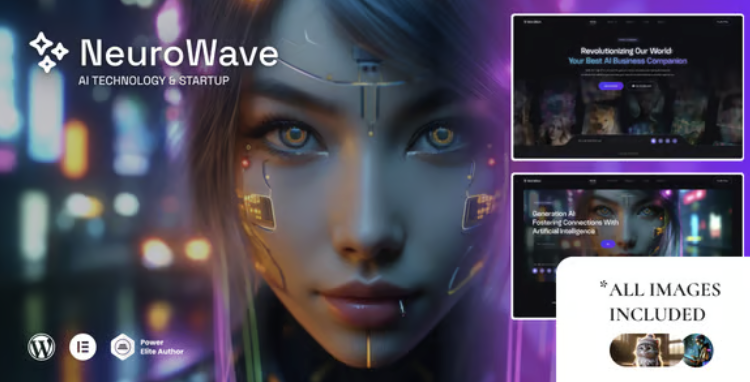NeuroWave - AI Technology WordPress Theme
