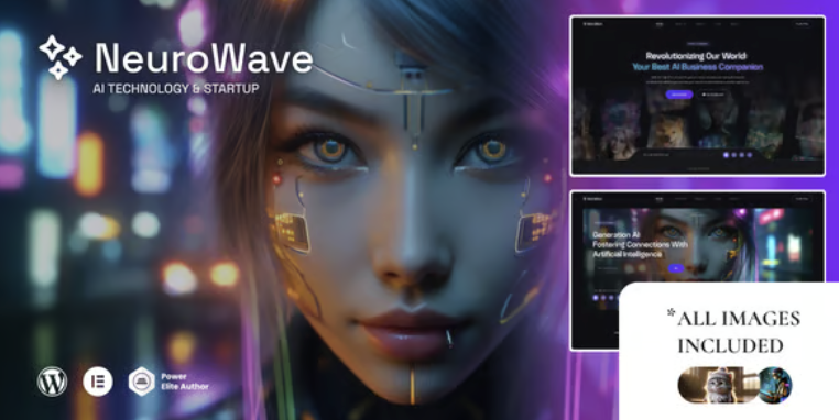 NeuroWave - AI Technology WordPress Theme

