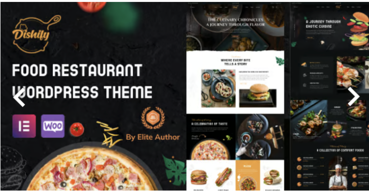 Dishify - Restaurant WordPress Theme