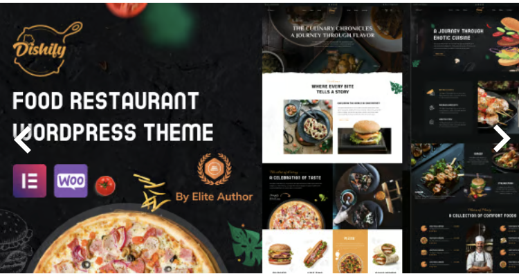 Dishify - Restaurant WordPress Theme
