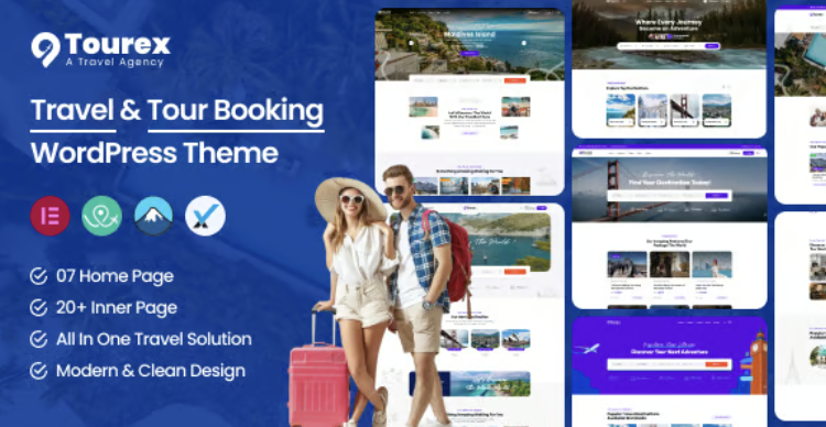 Tourex - Tour & Travel Booking WordPress Theme