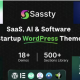 Sassty – Sass Startup & Software Business WordPress Theme
