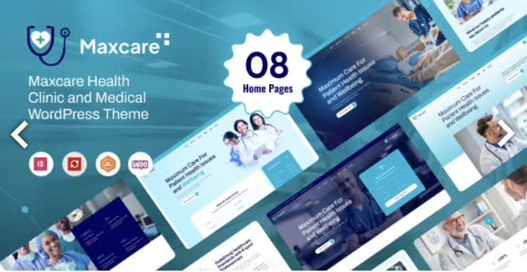 Maxcare - Health & Medical WordPress Theme