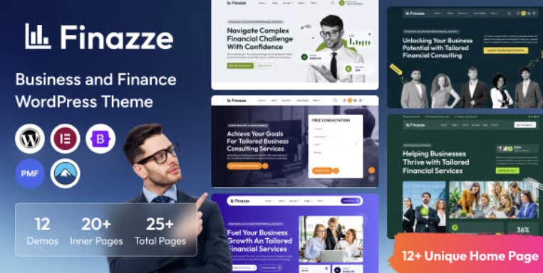 Finazze - Business and Finance WordPress Theme