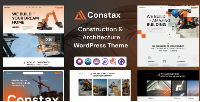 Constax - Construction & Architecture WordPress Theme 2 Constax - Construction & Architecture WordPress Theme