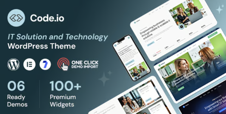 Codeio - IT Solutions and Technology WordPress Theme 2 Codeio - IT Solutions and Technology WordPress Theme