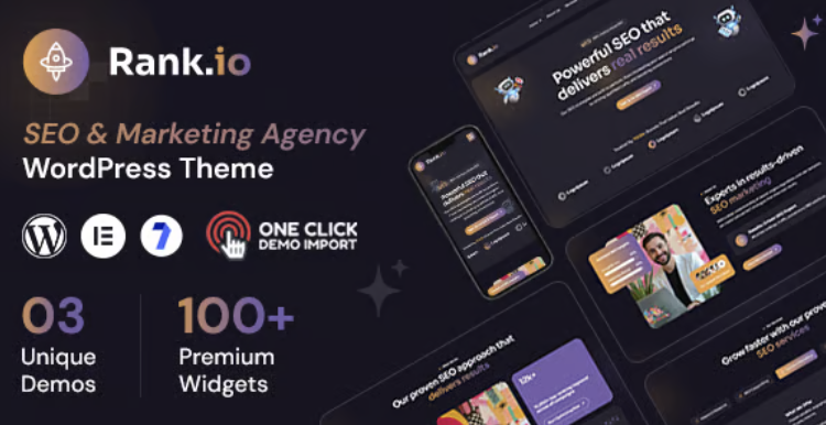 Rankio - SEO & Digital Marketing WordPress Theme