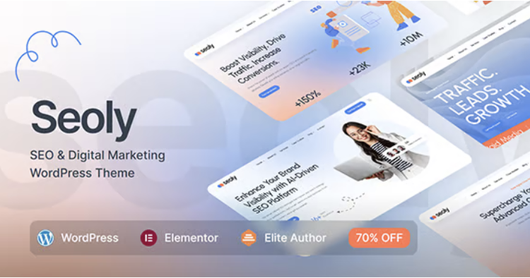 Seoly — SEO & Digital Marketing WordPress Theme