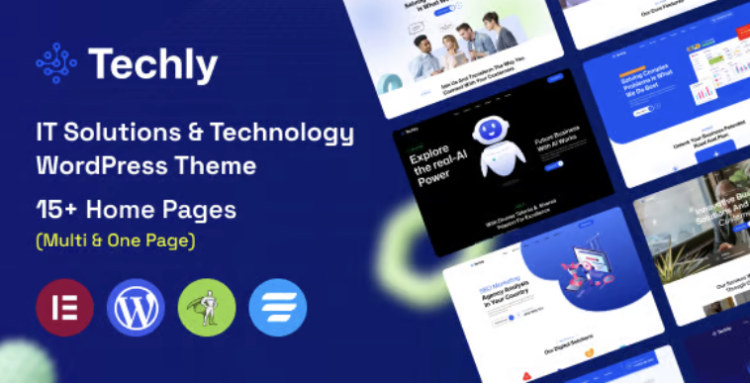 Techly - IT Solutions & Technology WordPress Theme