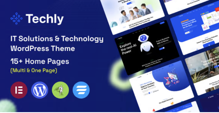Techly - IT Solutions & Technology WordPress Theme 2 Techly - IT Solutions & Technology WordPress Theme