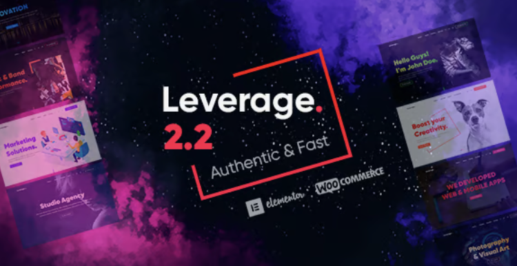Leverage - Creative Agency and Digital Agency WordPress Theme