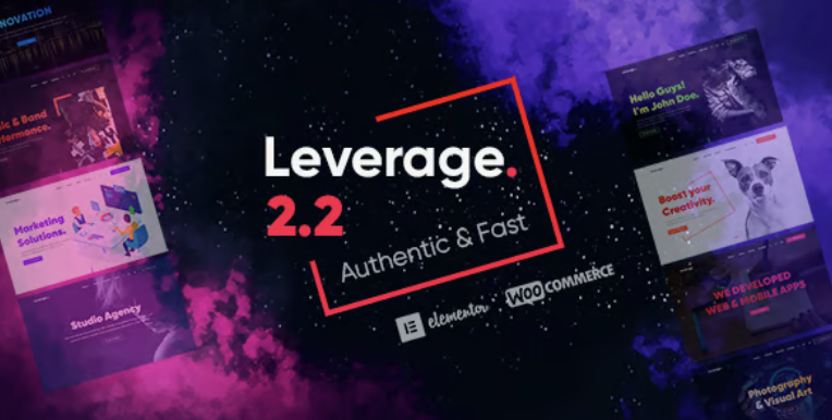 Leverage - Creative Agency and Digital Agency WordPress Theme