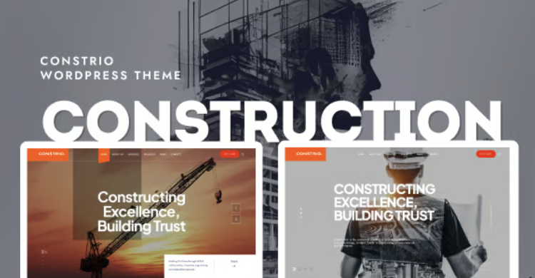 Constrio - Construction WordPress Theme