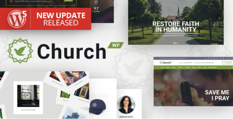 ChurchWP - A Contemporary WordPress Theme for Churches