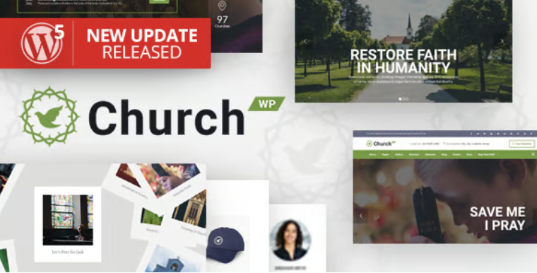 ChurchWP - A Contemporary WordPress Theme for Churches