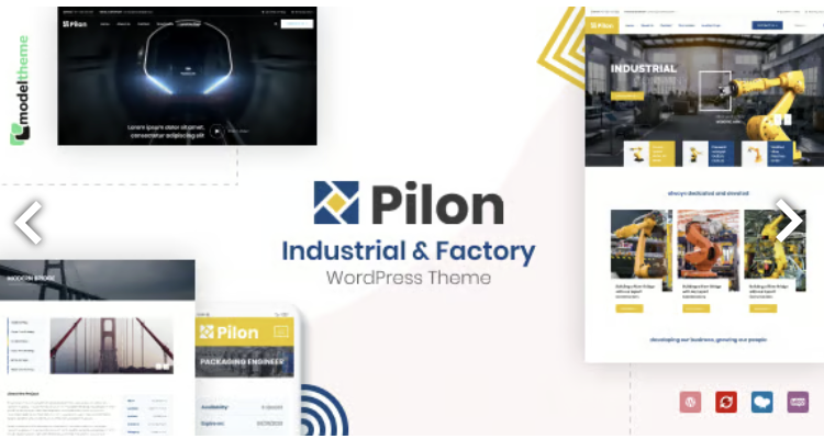Pilon - Industrial & Factory WordPress Theme
