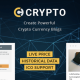 Crypto – A Bitcoin & Cryptocurrency WordPress Theme