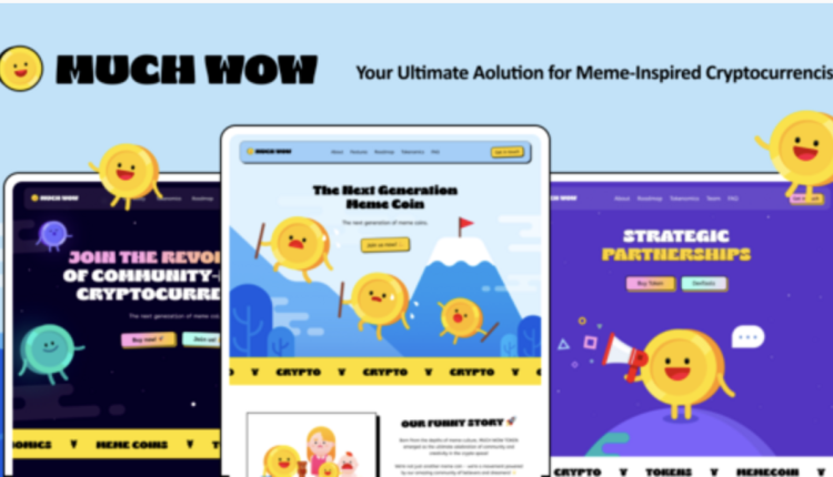 MuchWow - Meme coin ICO and Crypto WordPress Theme
