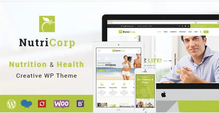 Nutricorp | Nutrition & Health Creative WordPress Theme 2 Nutricorp | Nutrition & Health Creative WordPress Theme