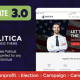 Politica – A Modern Political Party & Candidate WordPress Theme