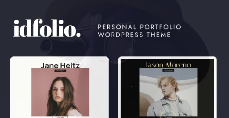 idfolio - Personal Portfolio WordPress Theme