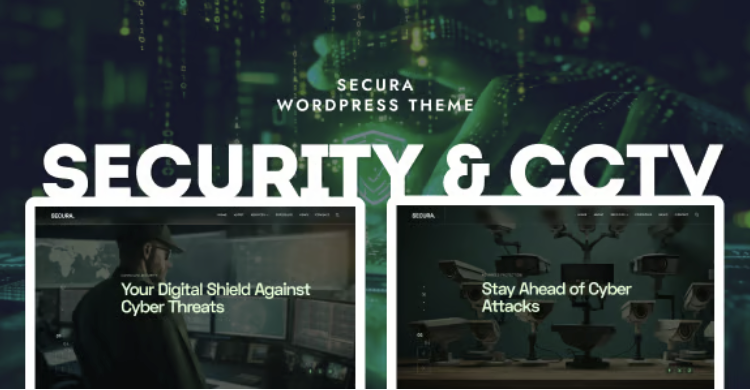 Secura - CCTV & Security WordPress Theme