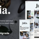 Julia – A Steady Food Blog WordPress Theme