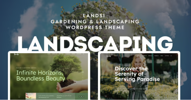 Landsi - Landscaping & Gardening WordPress Theme