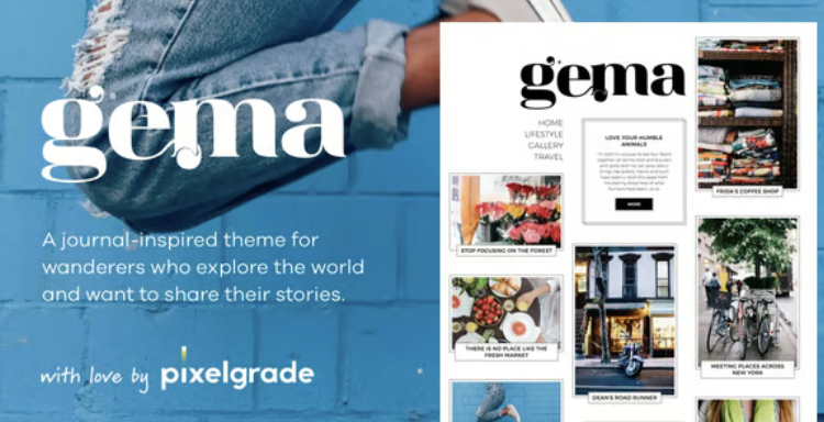 Gema - Journal Inspired WordPress Theme
