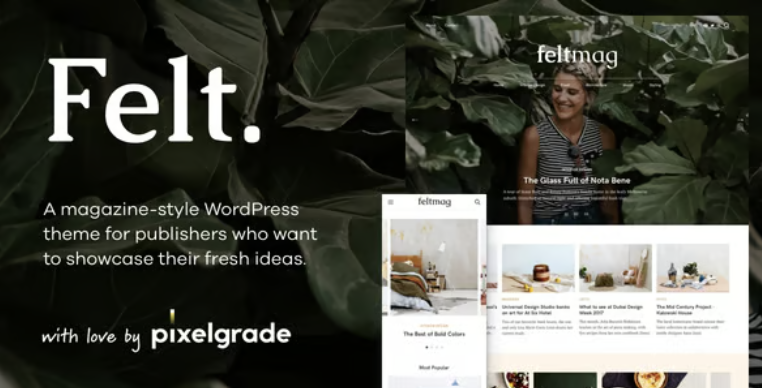 Felt - A Digital Magazine Style WordPress Theme 2 Felt - A Digital Magazine Style WordPress Theme